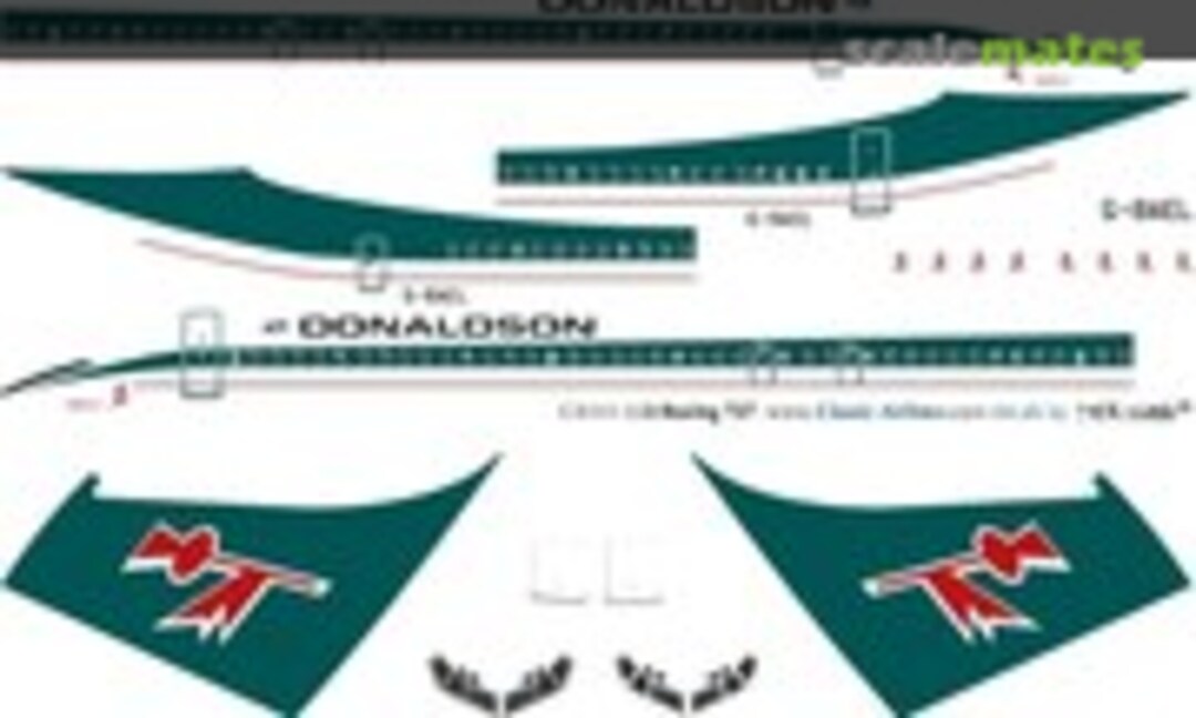 1:144 Donaldson 707 (Classic Airlines CA144-350) CA144-350