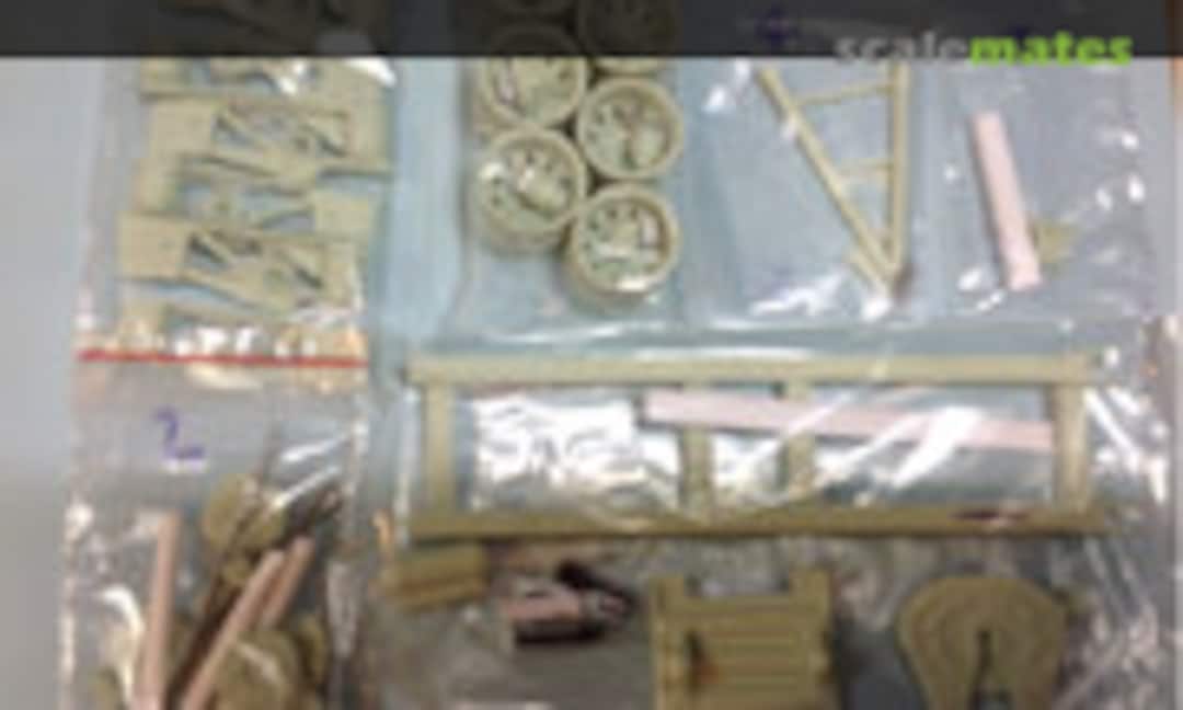 1:25 3 Axle Road Train Dolly (Auslowe Model Accessories RTD3) RTD3