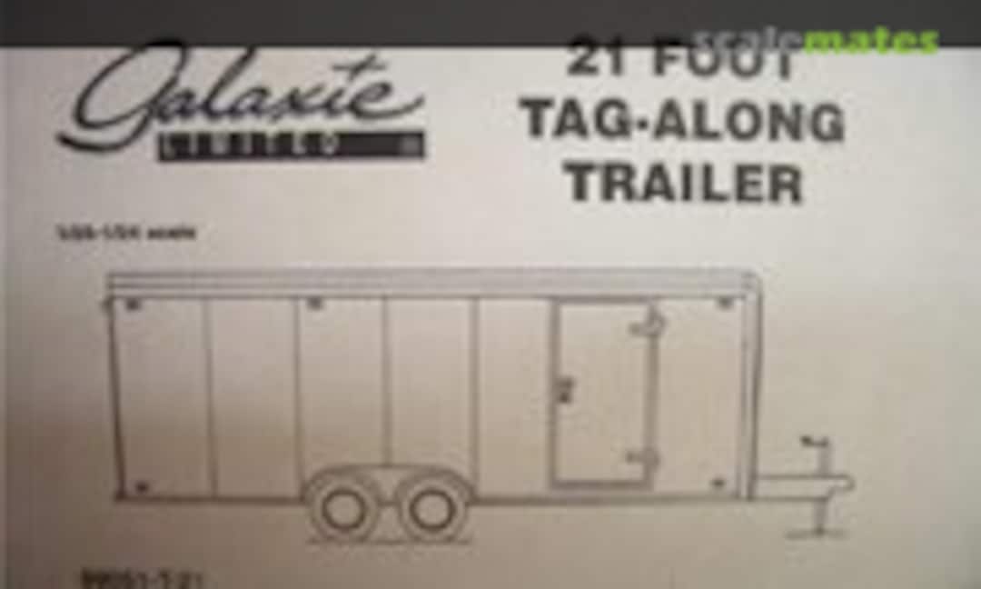 1:24 21 Foot Tag-Along Trailer (Galaxie Limited 99051-T-21) 99051-T-21