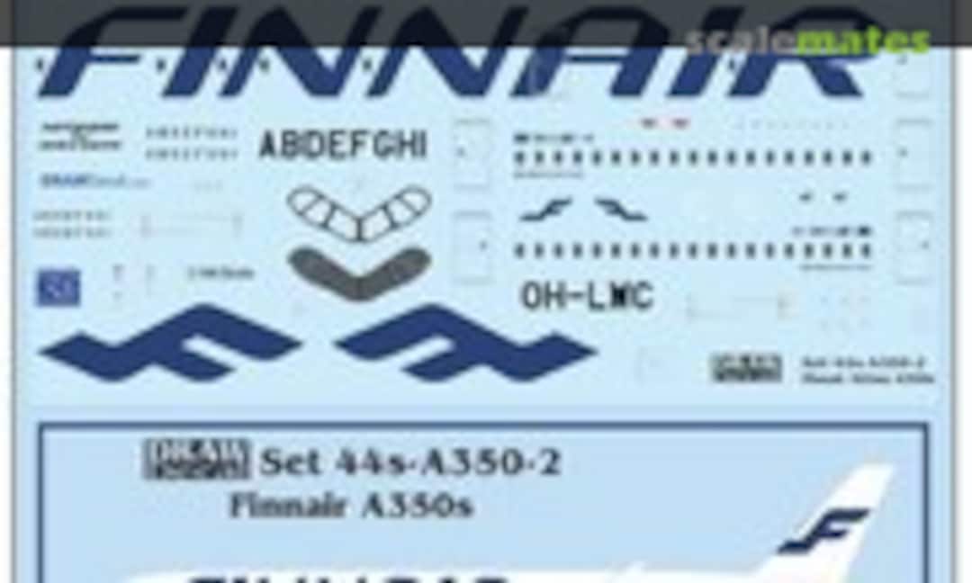 1:144 Finnair Airbus A350-900s (Draw Decal 44s-A350-2) 44s-A350-2