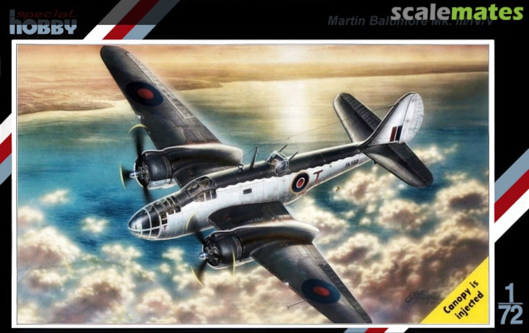 Boxart Martin Baltimore Mk. III/IV/V SH72028 Special Hobby Boxart Martin Baltimore Mk. III/IV/V SH72028 Special Hobby