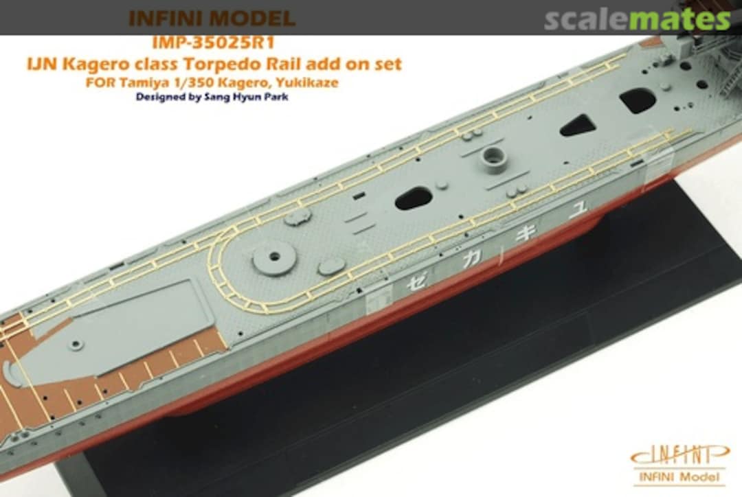 Boxart Kagero Class Torpedo Rail Add-on Set IMP-35025R1 INFINI Model Boxart Kagero Class Torpedo Rail Add-on Set IMP-35025R1 INFINI Model