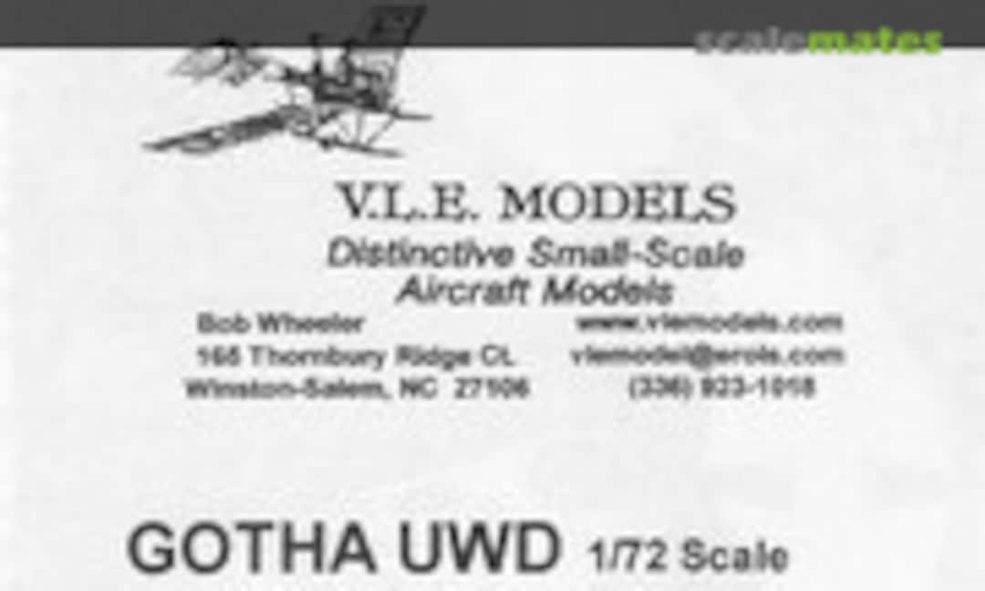 1:72 Gotha UWD (VLE Models )