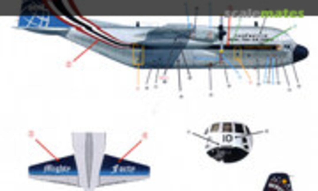 1:72 C-130H Hercules (KTT 72001) 72001