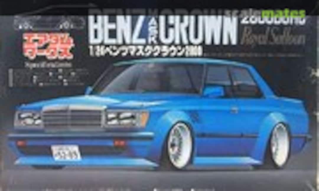 1:24 Benz Mask Crown 2800 DOHC Royal Saloon (Fujimi AW-7) AW-7