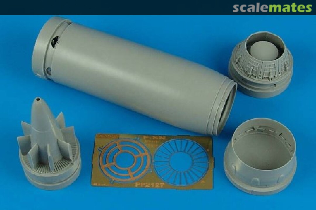 Boxart F-8N Crusader exhaust nozzle 2127 Aires