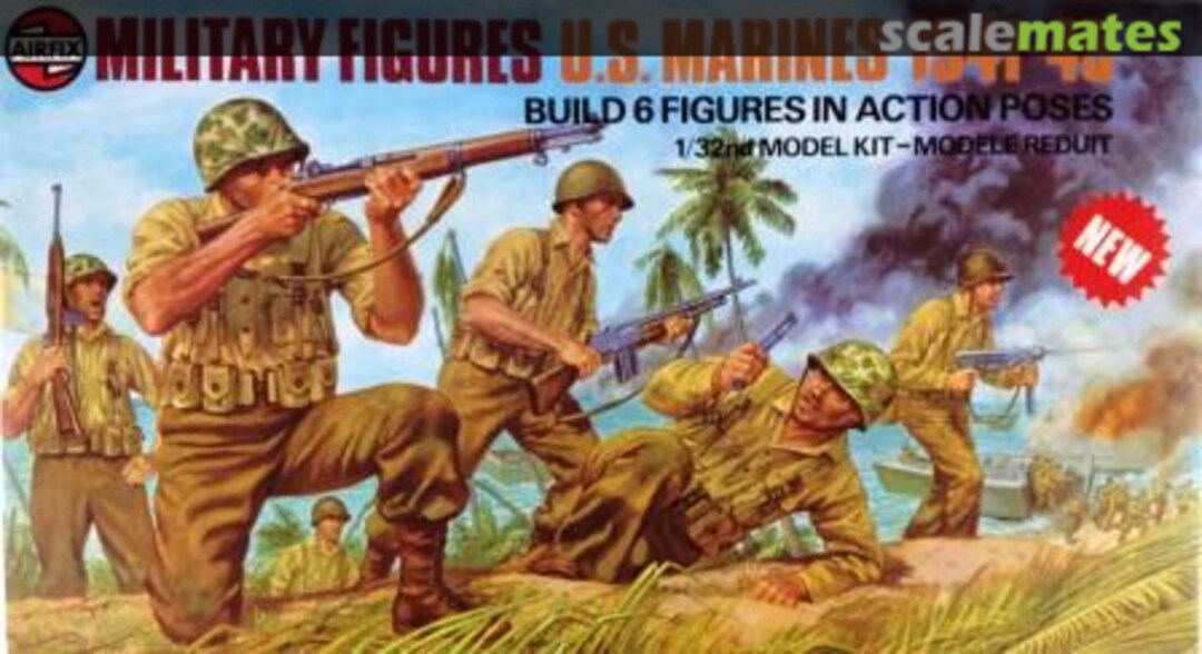 Boxart U.S. Marines 1941-45 03583-9 Airfix Boxart U.S. Marines 1941-45 03583-9 Airfix