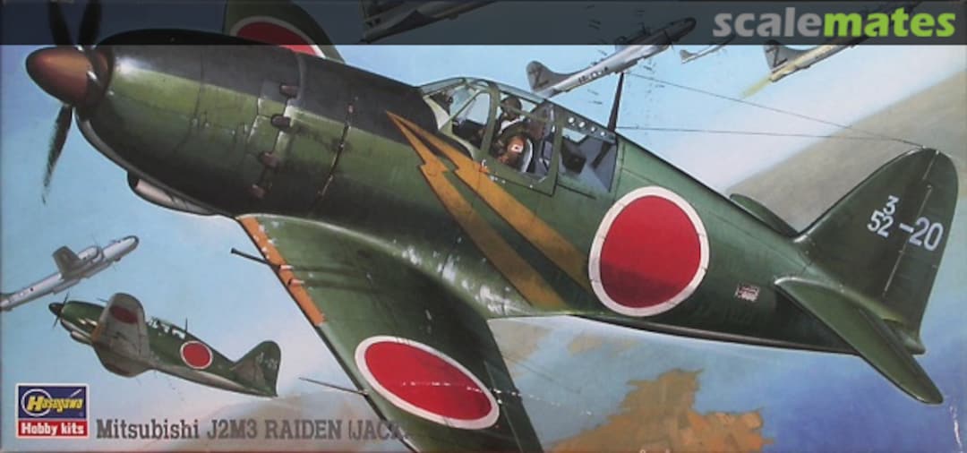 Boxart Mitsubishi J2M3 Raiden (Jack) 02505 Hasegawa Boxart Mitsubishi J2M3 Raiden (Jack) 02505 Hasegawa