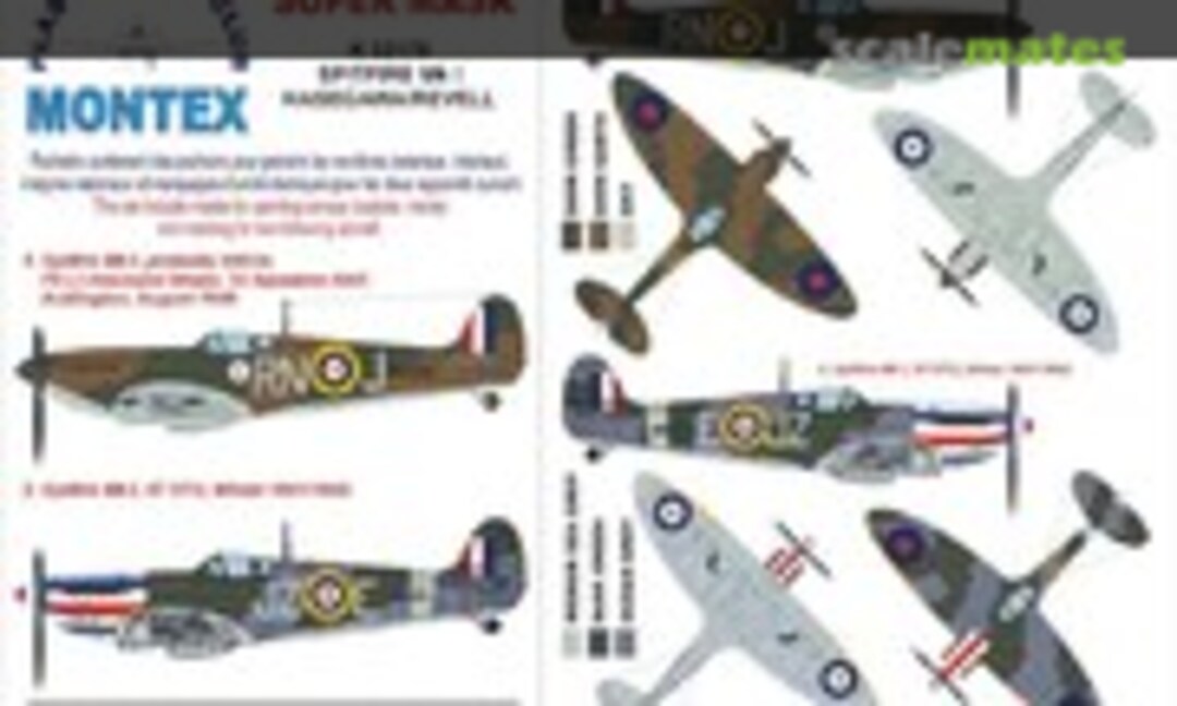 1:32 Spitfire Mk I (Montex K32178) K32178