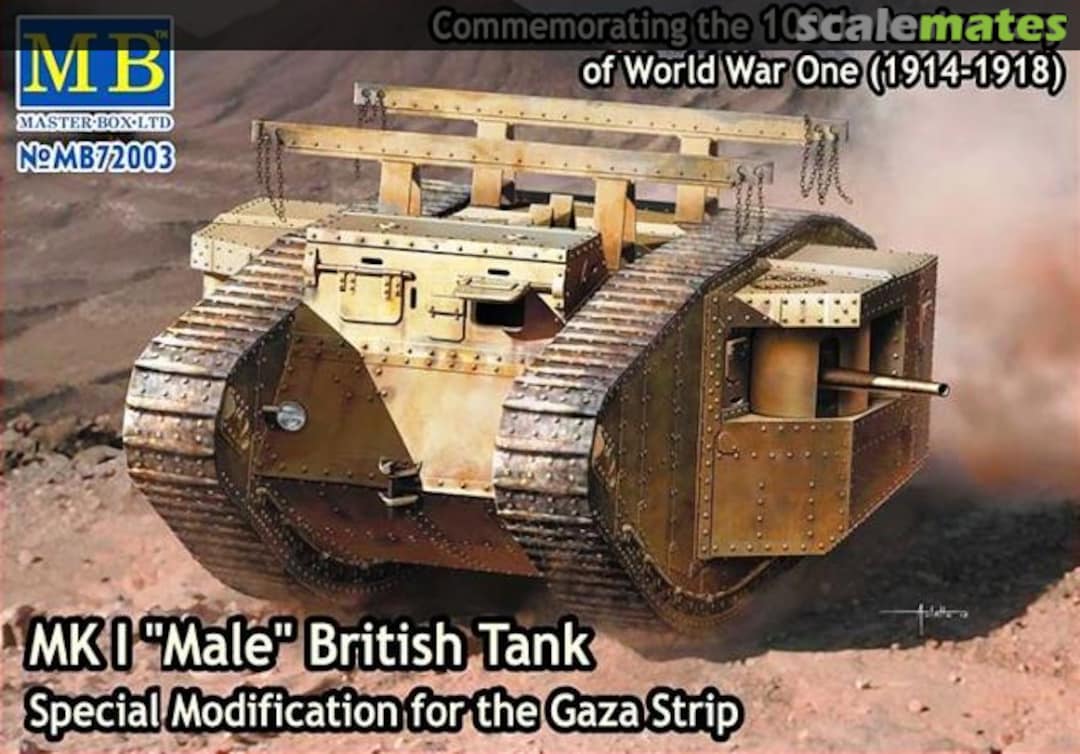 Boxart Mark I "Male" MB72003 Master Box Boxart Mark I "Male" MB72003 Master Box