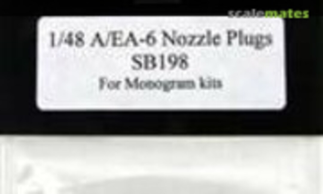 1:48 A-6 Intruder EA-6 Prowler Nozzle Plugs (Steel Beach 48075) 48075