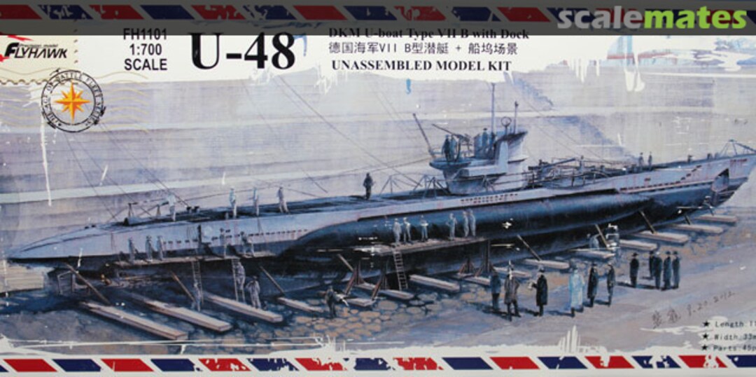 Boxart U-48 FH1101 FlyHawk Model Boxart U-48 FH1101 FlyHawk Model