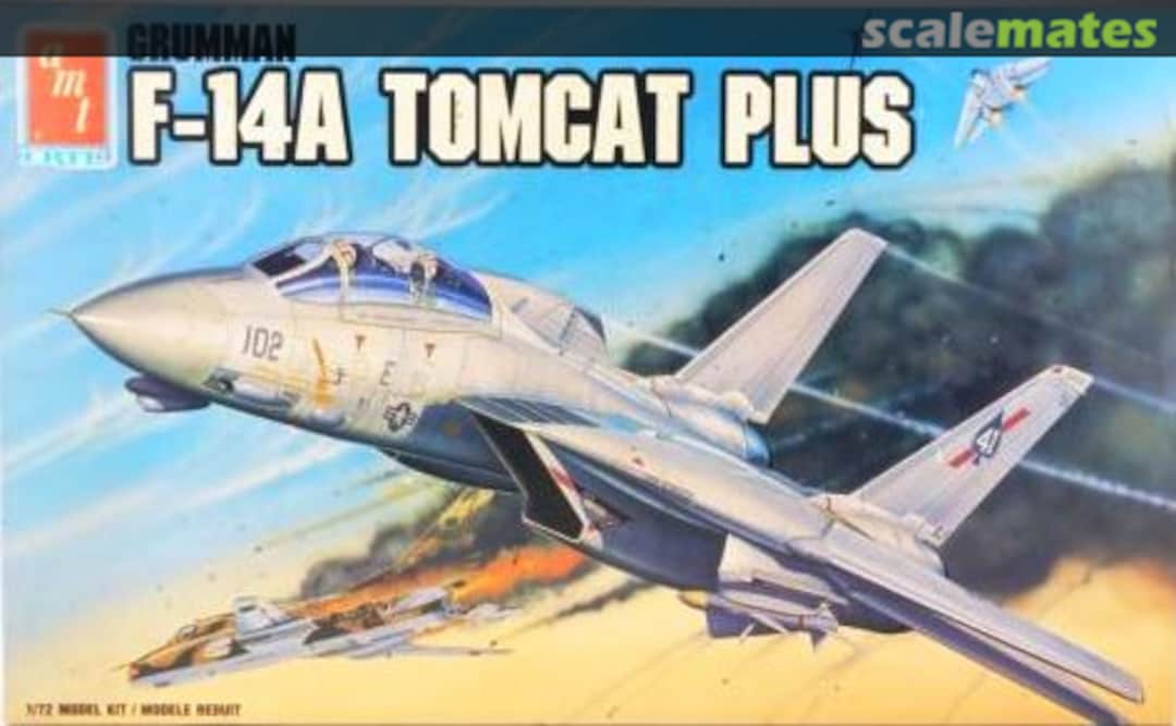 Boxart Grumman F-14A Tomcat Plus 8827 AMT/ERTL