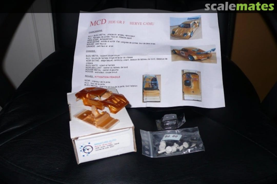 Boxart Jide-Renault Gr. F Miniatures MCD Boxart Jide-Renault Gr. F Miniatures MCD