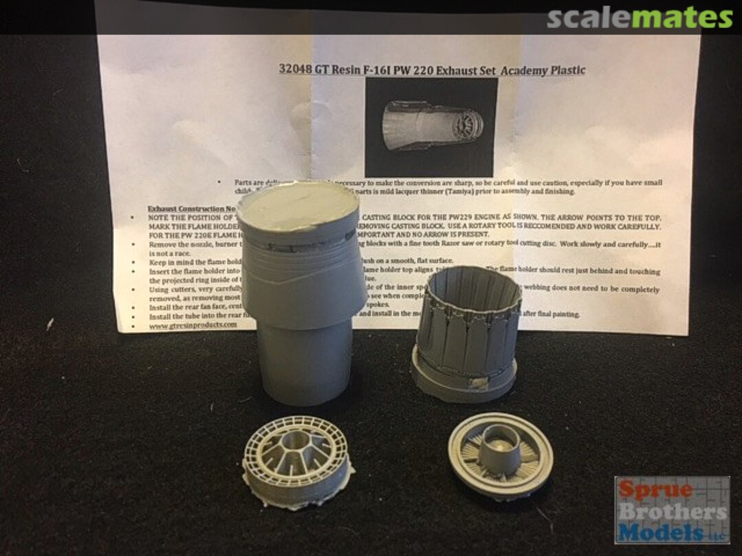 Boxart F-16 Falcon PW 220E Engine 32048 GT Resin Boxart F-16 Falcon PW 220E Engine 32048 GT Resin