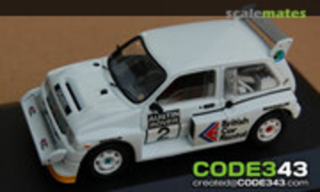 1:43 MG Metro 6R4 "BRITISH CAR RENTAL" (CODE343 )
