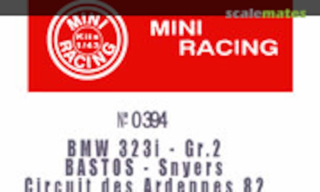 1:43 BMW 323i Gr2 "Bastos" (Mini Racing 394)