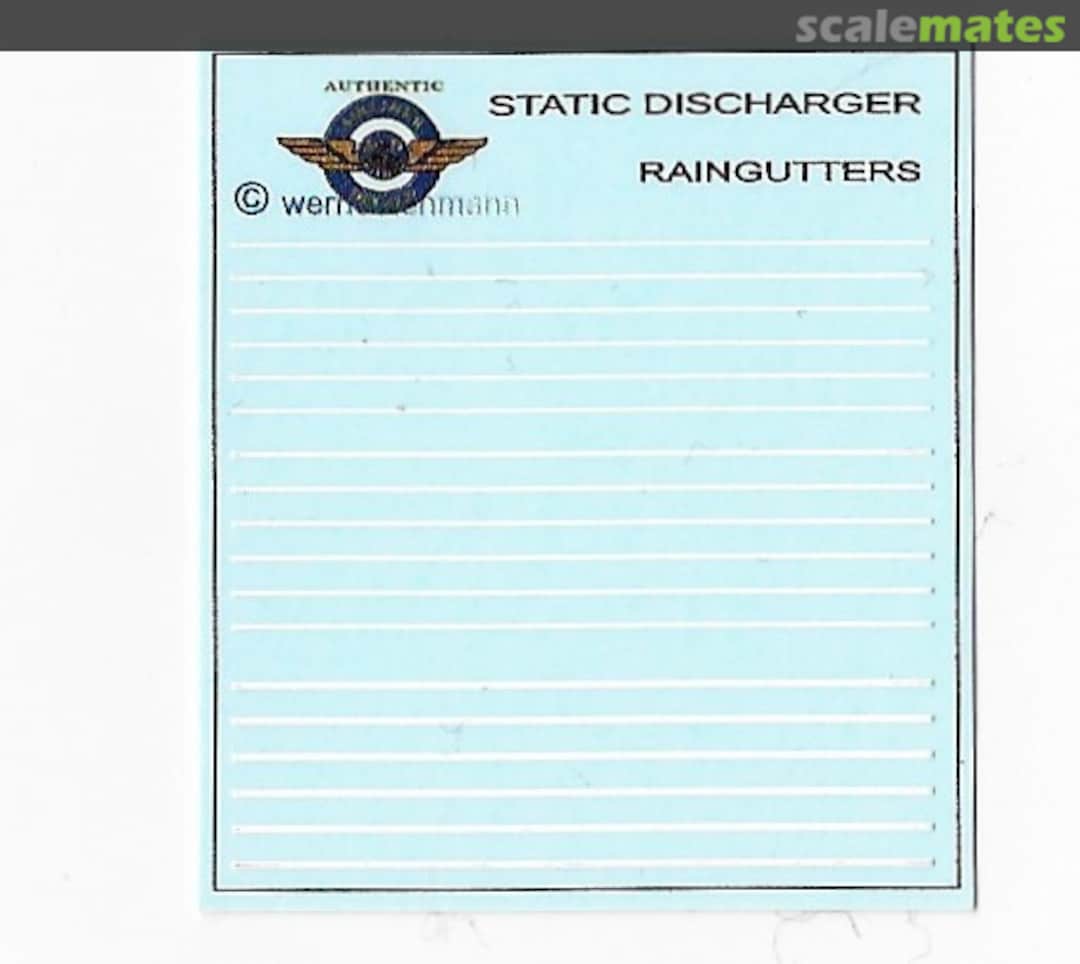 Boxart 3D STATIC DISCHARGER / RAIN GUTTER D144-2 Authentic-Airliner-Decals Boxart 3D STATIC DISCHARGER / RAIN GUTTER D144-2 Authentic-Airliner-Decals