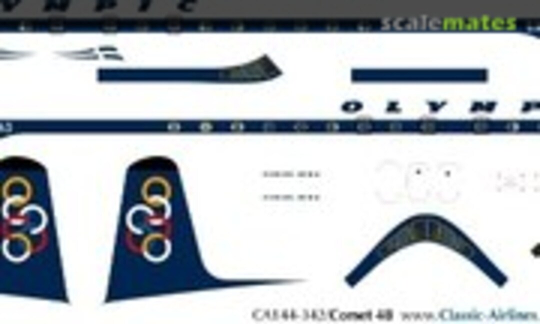 1:144 Olympic DH Comet 4B (Classic Airlines CA144-351) CA144-351