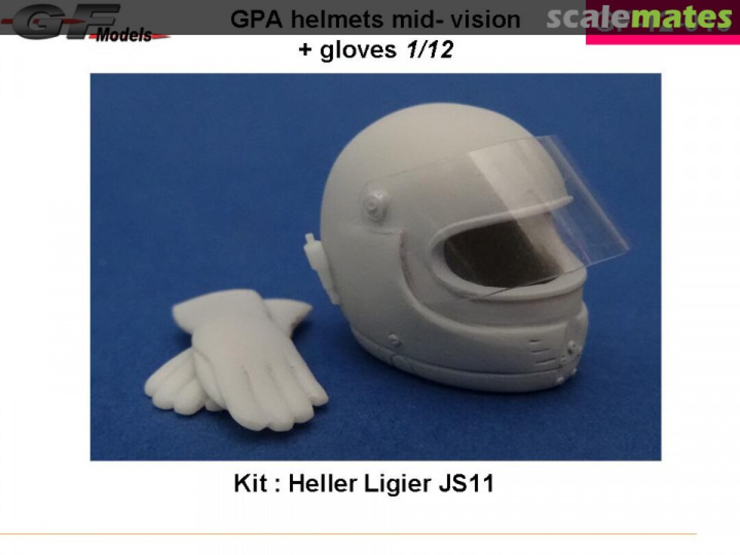 Boxart GPA Helemts md-version + gloves GF-12-013 GF Models Boxart GPA Helemts md-version + gloves GF-12-013 GF Models