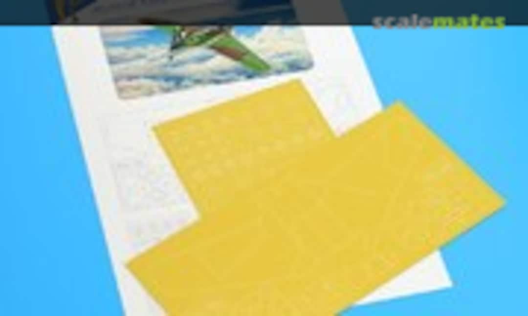 1:48 Me 163B Special Paper Painting Mask (GasPatch Models 21-48240) 21-48240