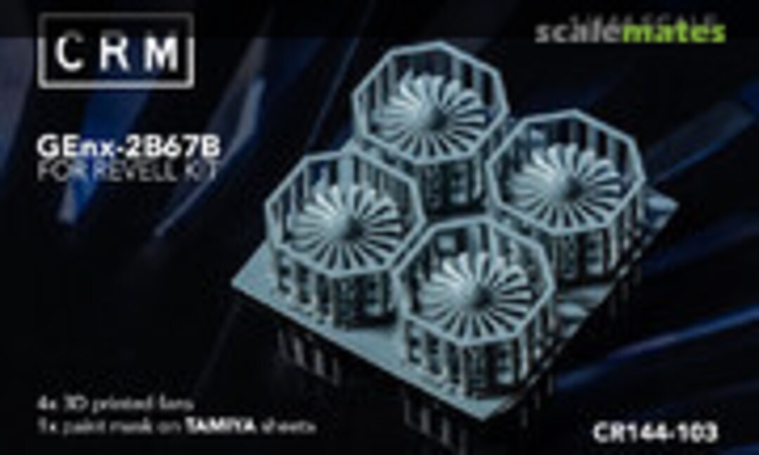 1:144 B747-8 GEnx Fans (CRM CR144-103) CR144-103
