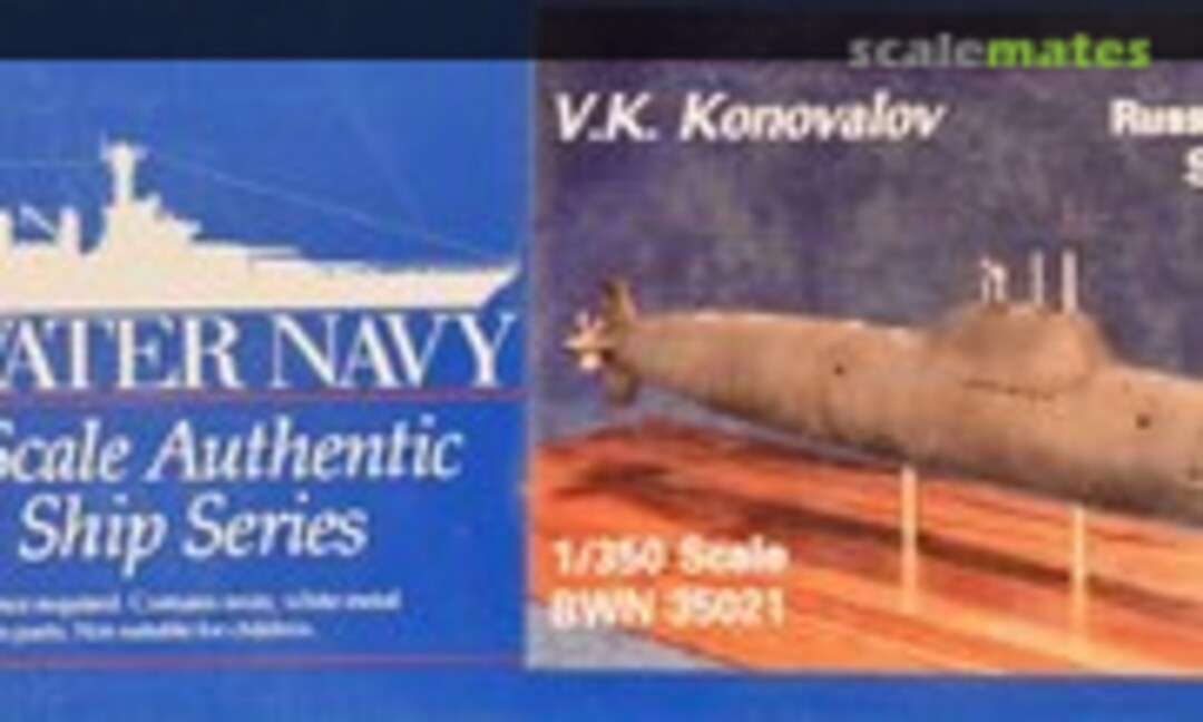 1:350 Alfa Class Submarine - V.K. Konovalov (Blue Water Navy BWN 35021) BWN 35021