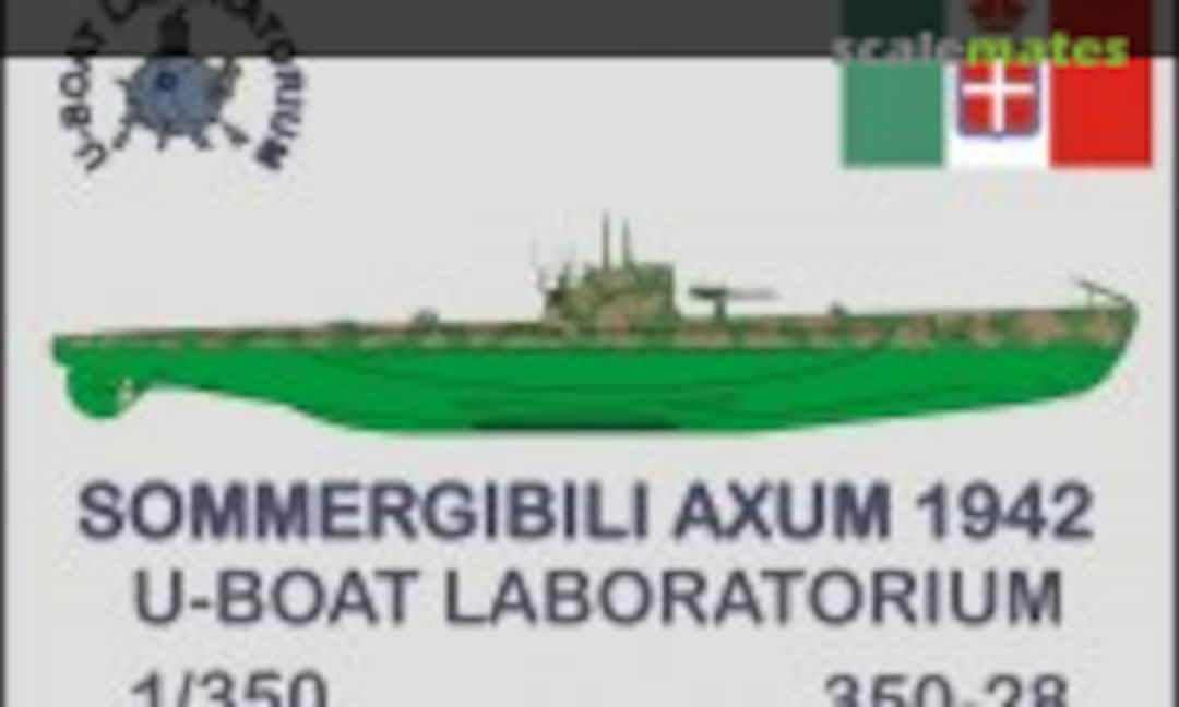 1:350 Sommergibili Axum 1942 (U-Boat-Laboratorium 350-28) 350-28