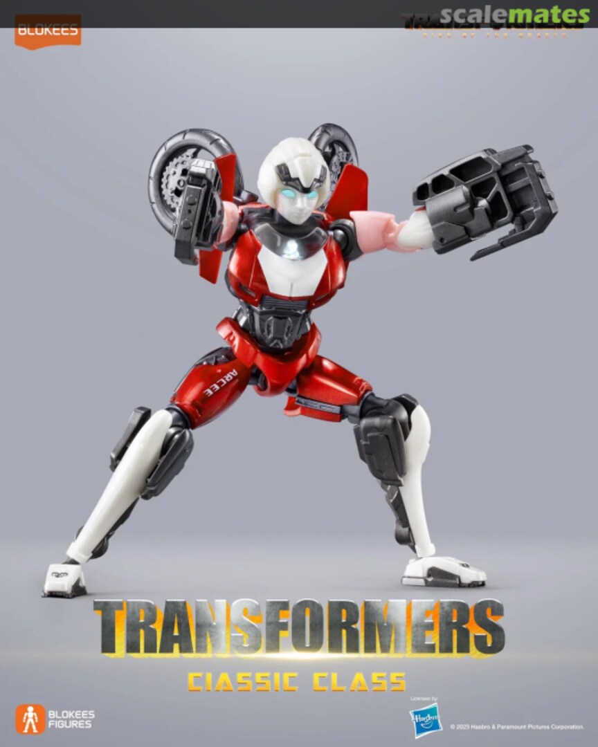 Boxart Arcee (Rise of the Beasts) 07 Blokees Boxart Arcee (Rise of the Beasts) 07 Blokees