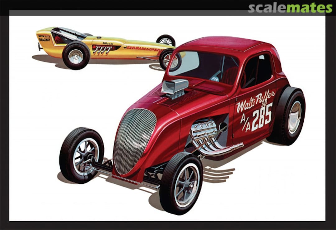 Boxart Double Dragster Kit AMT1380/12 AMT Boxart Double Dragster Kit AMT1380/12 AMT
