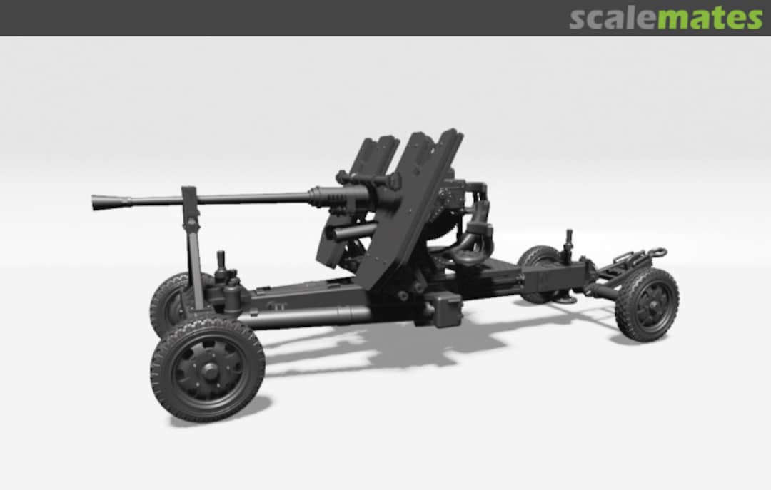 Boxart Bofors 40mm anti-aircraft gun Wz.36 72011104 EMP3d Boxart Bofors 40mm anti-aircraft gun Wz.36 72011104 EMP3d