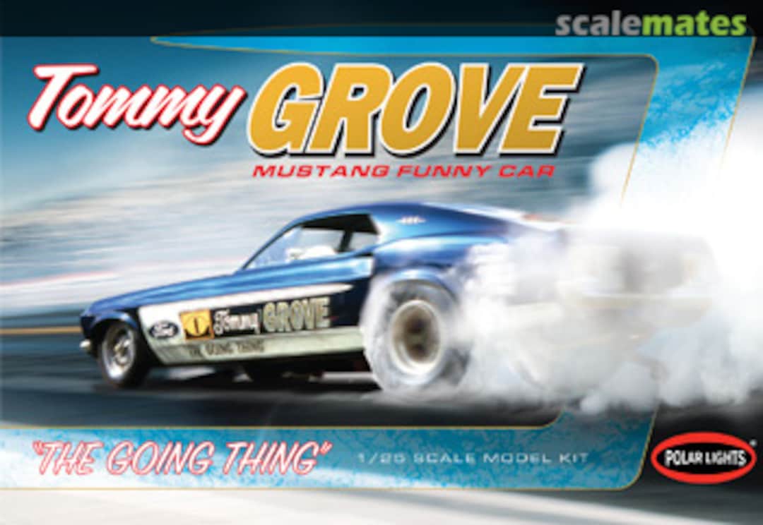 Boxart Tommy Grove Mustang Funny Car 852 Polar Lights Boxart Tommy Grove Mustang Funny Car 852 Polar Lights
