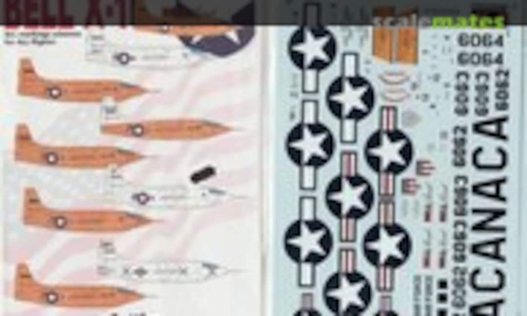 1:32 Bell X-1 markings (Cutting Edge Modelworks CED32040) CED32040