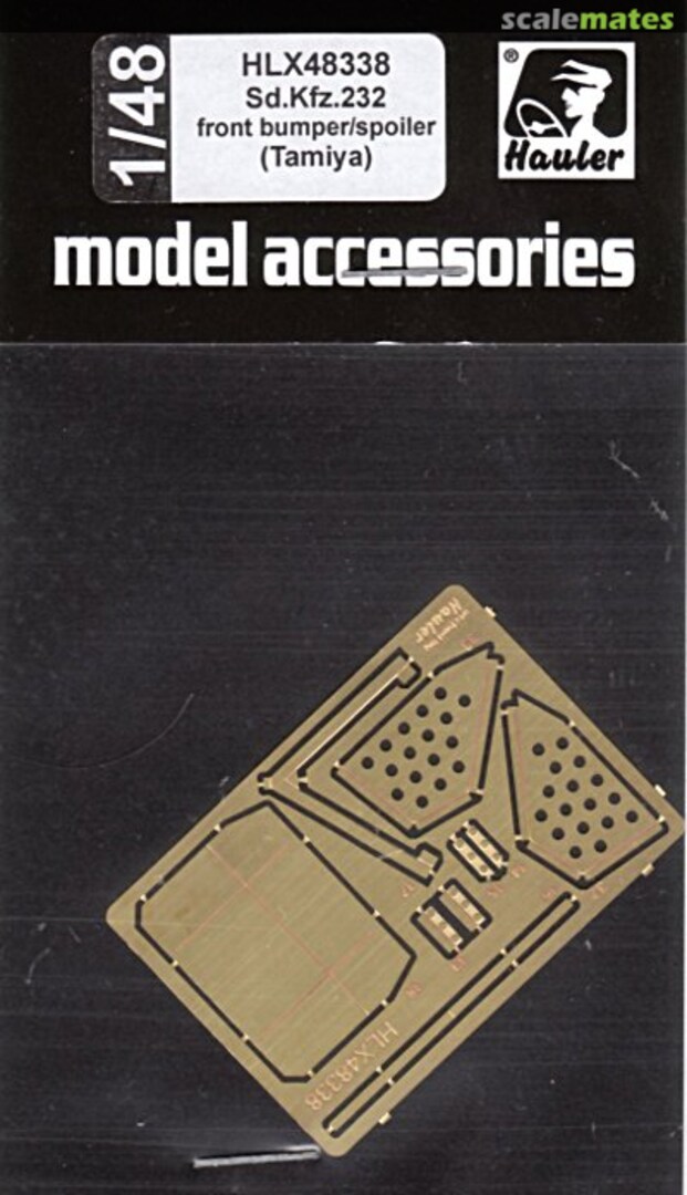 Boxart Sd.Kfz.232 front bumper / spoiler HLX48338 Hauler Boxart Sd.Kfz.232 front bumper / spoiler HLX48338 Hauler