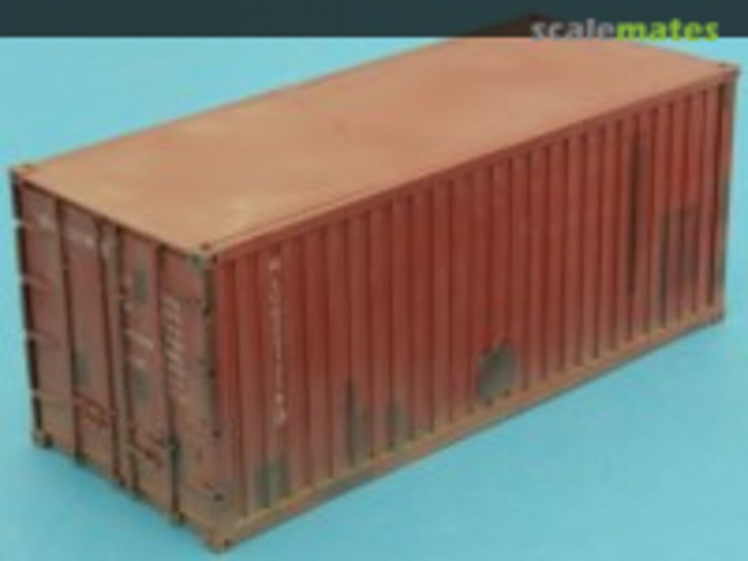 Boxart ISO 20 Foot Container A058 Accurate Armour Boxart ISO 20 Foot Container A058 Accurate Armour