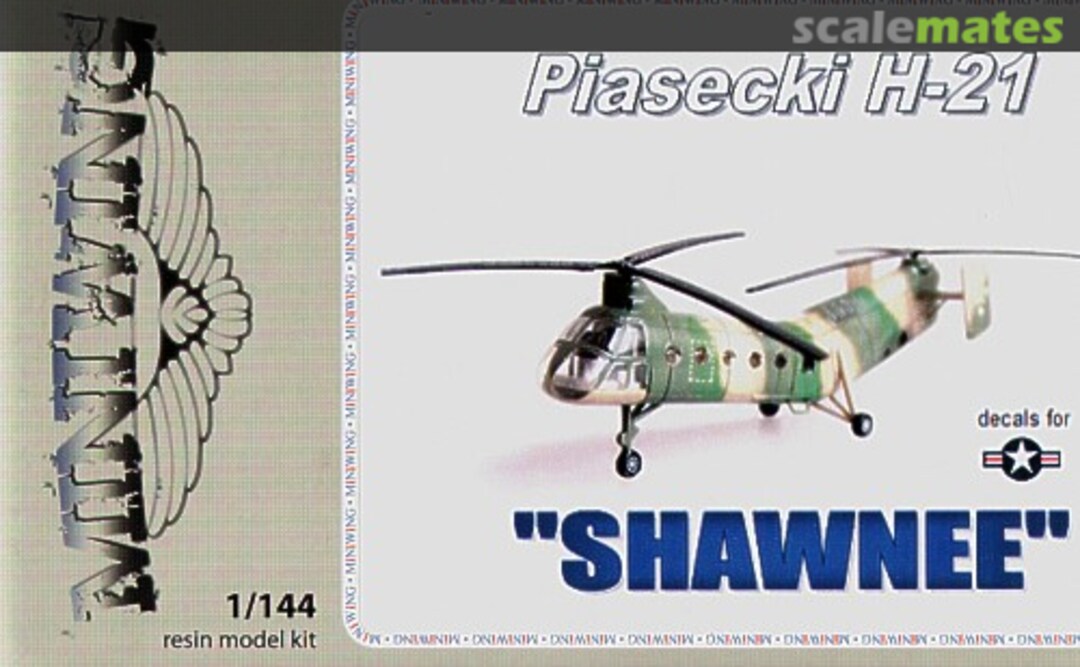 Boxart Piasecki H-21 "Shawnee" Mini022 Miniwing