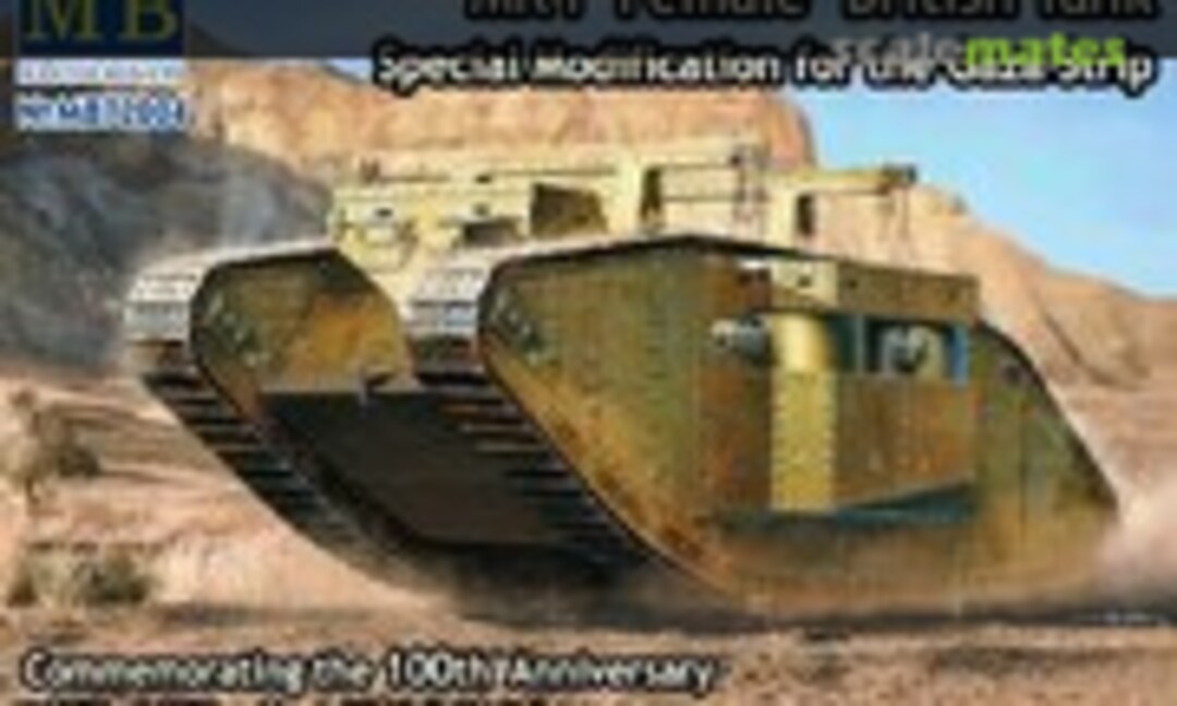 1:72 Mark I &quot;Female&quot; British Tank (Master Box MB72004)