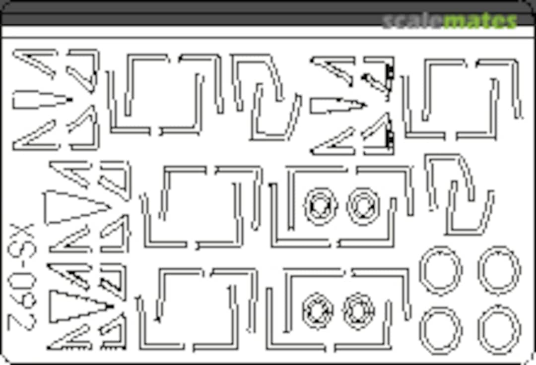 Boxart F-100D/F Super Sabre XS092 Eduard Boxart F-100D/F Super Sabre XS092 Eduard