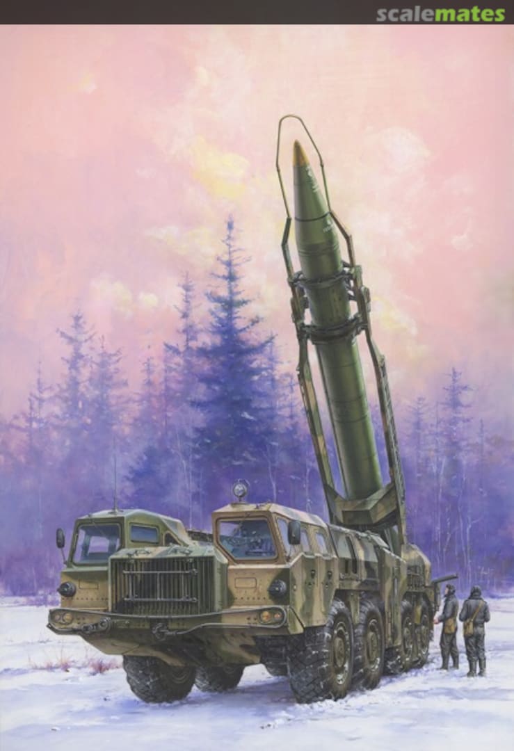 Boxart Russian 9K72 Scud-B Mobile Tactical Missile System SS-007 Meng Model Boxart Russian 9K72 Scud-B Mobile Tactical Missile System SS-007 Meng Model