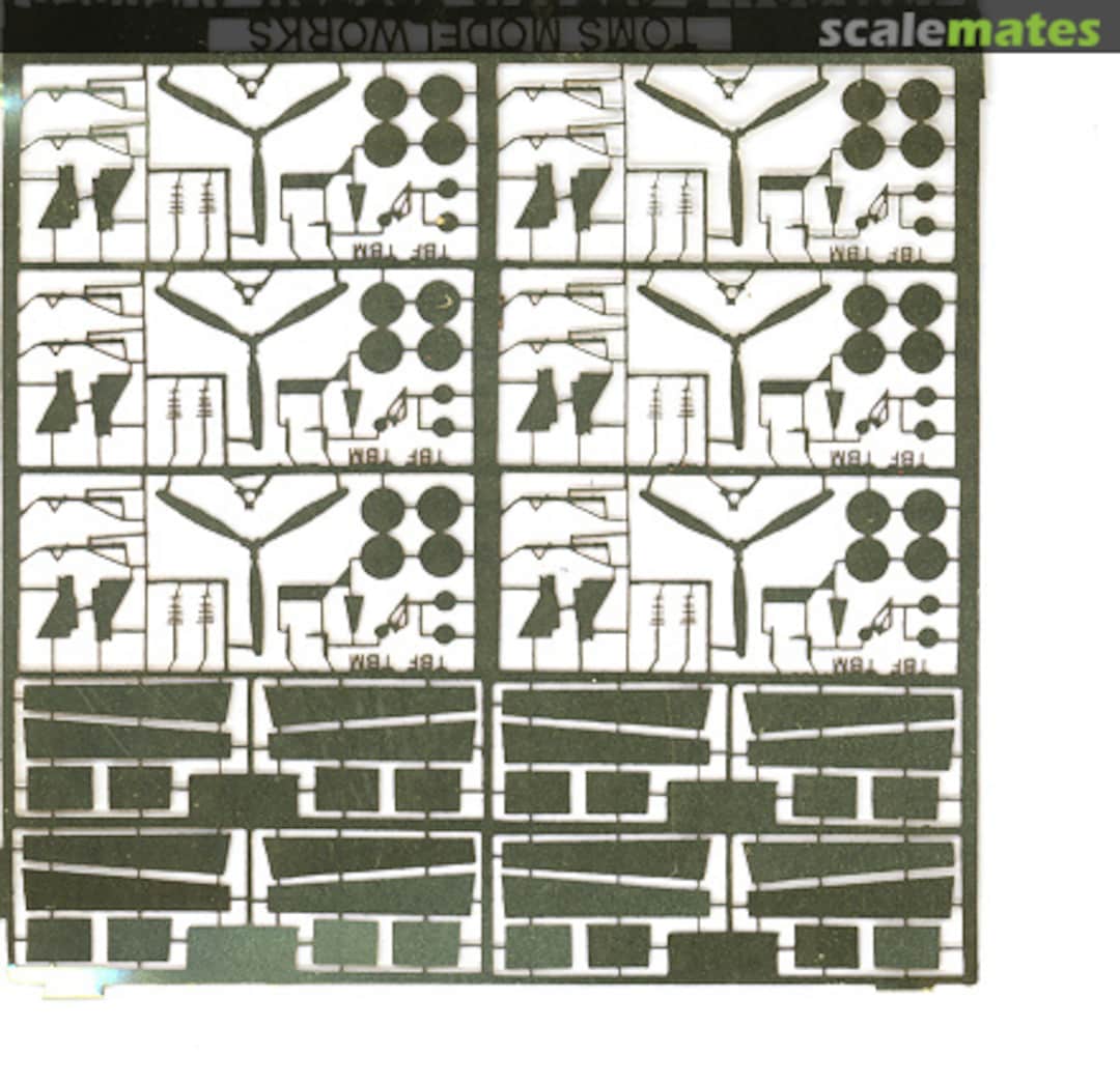 Boxart TBF/TBM Avenger - Detail Set (6 Sets) 3543 Tom's Modelworks Boxart TBF/TBM Avenger - Detail Set (6 Sets) 3543 Tom's Modelworks