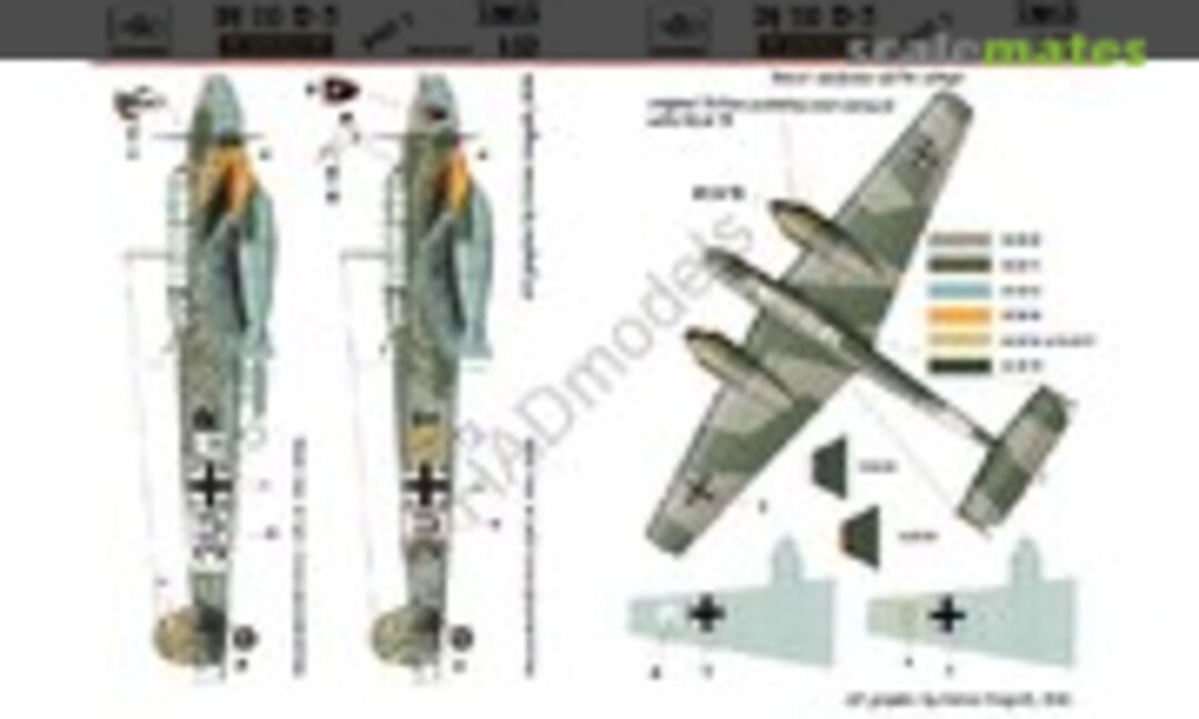 1:32 Messerschmitt Bf 110 D-3 "Afrika", part 1 (HADmodels 32053) 32053