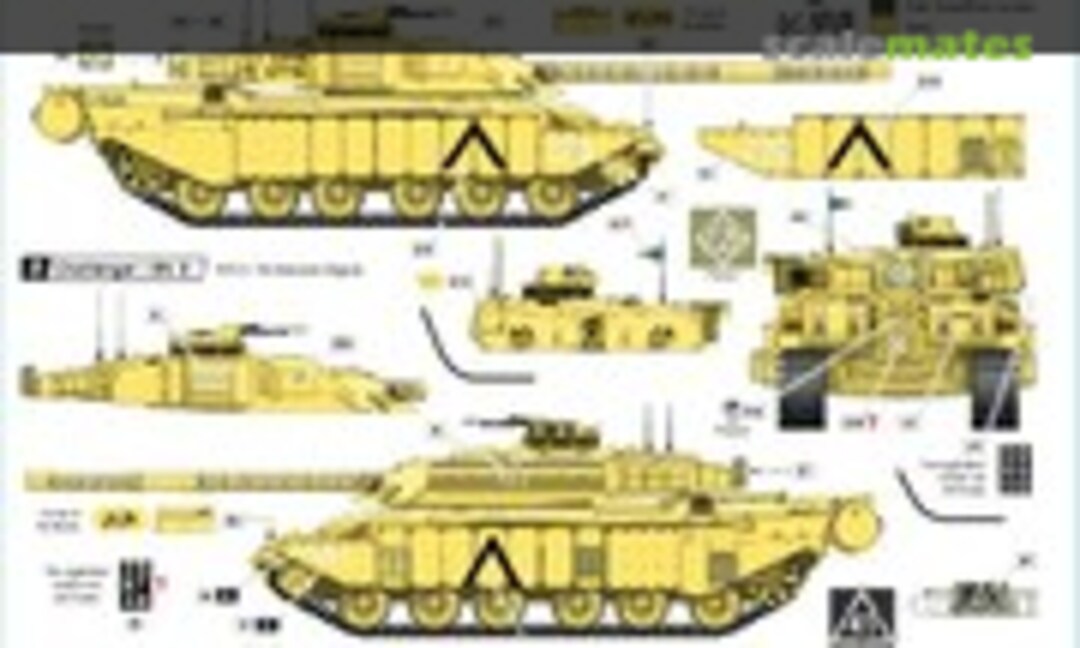 1:72 British Tanks and AFVs (Star Decals 72-A1010) 72-A1010