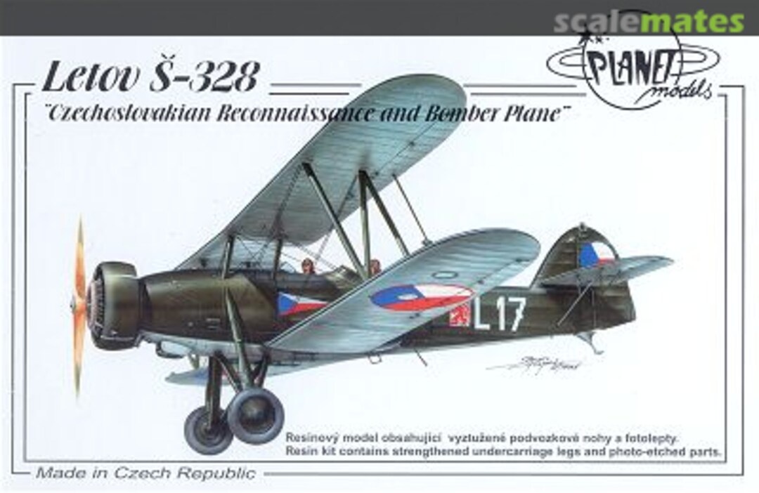 Boxart Letov Š-328 PLT146 Planet Models