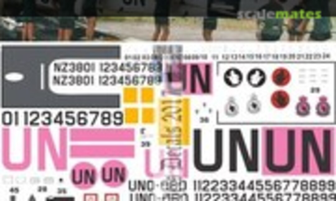 1:35 RNZAF UH-1D/H UN High Viz (Oldmodels Decals OMD0341) OMD0341