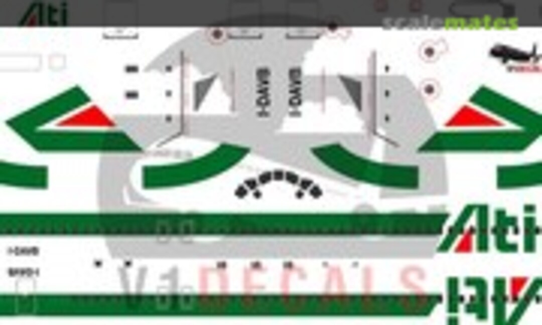 1:144 ATI Aero Trasporti Italiani McDonnell Douglas MD-82 (V1 Decals V1D0446-144) V1D0446-144