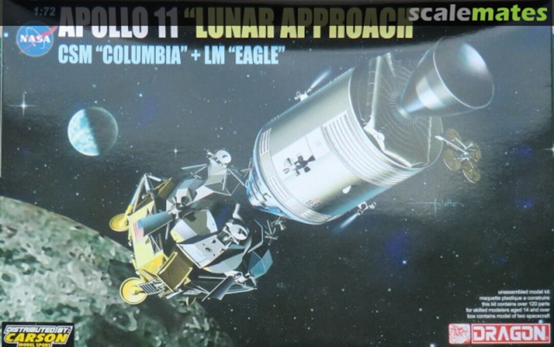 Boxart Apollo 11 "Lunar Approach" 11001 Dragon