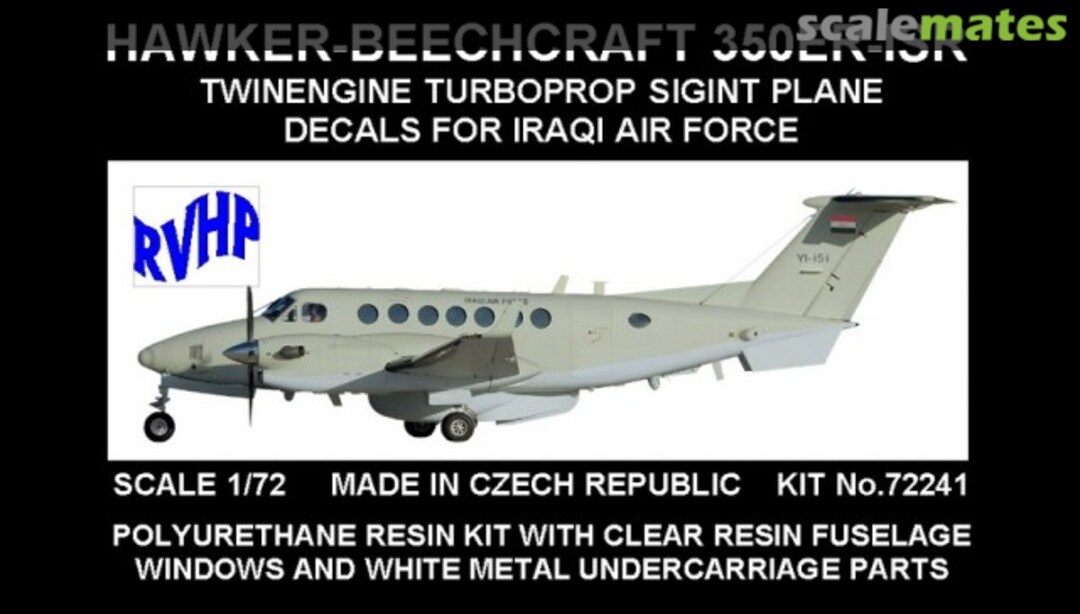 Boxart Hawker-Beechcraft 350ER-ISR 72241 RVHP Boxart Hawker-Beechcraft 350ER-ISR 72241 RVHP