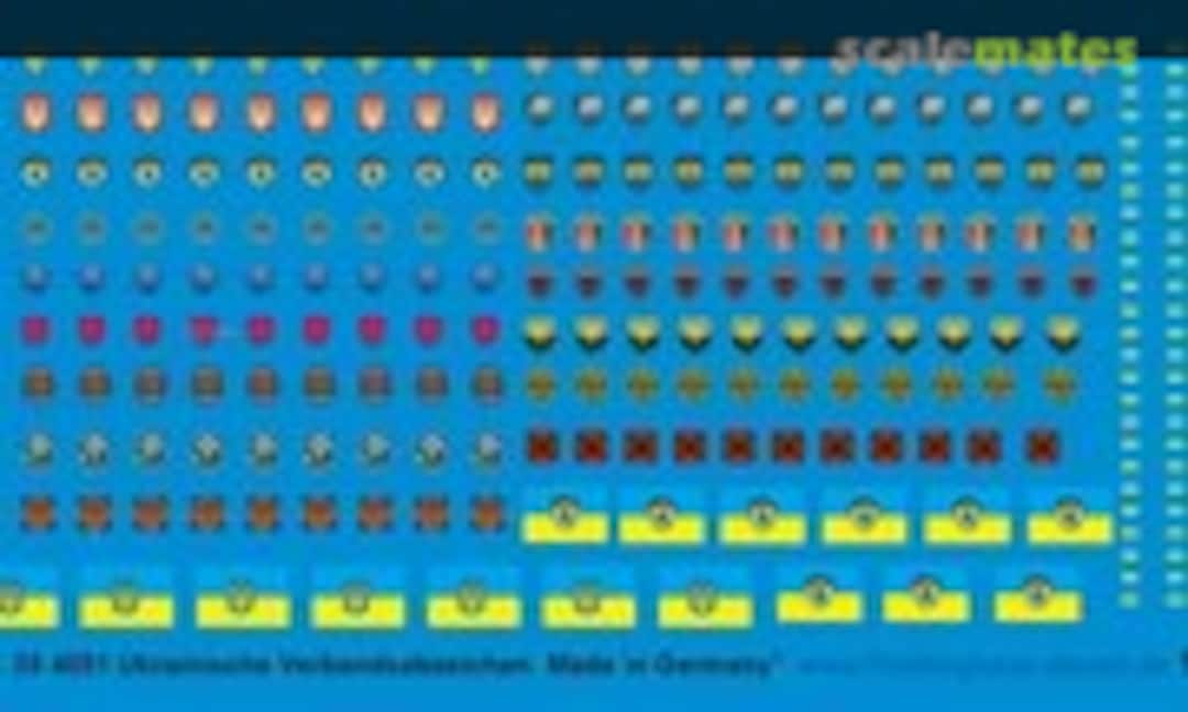 1:35 Ukrainische Verbandsabzeichen 2022 (Peddinghaus-Decals 35 4051)