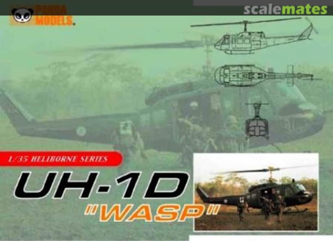 Boxart UH-1D "Wasp" 35006 Panda Models Boxart UH-1D "Wasp" 35006 Panda Models