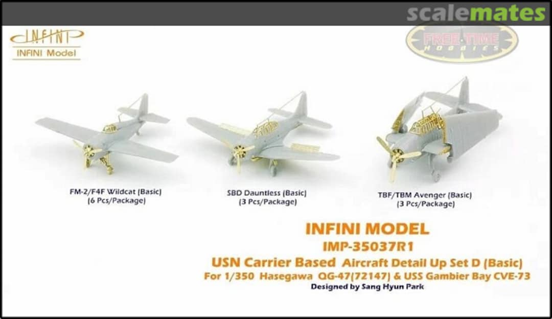 Boxart USN Carrier Based Aircraft DETAIL UP Set D - Basic IMP-35037R1 INFINI Model Boxart USN Carrier Based Aircraft DETAIL UP Set D - Basic IMP-35037R1 INFINI Model